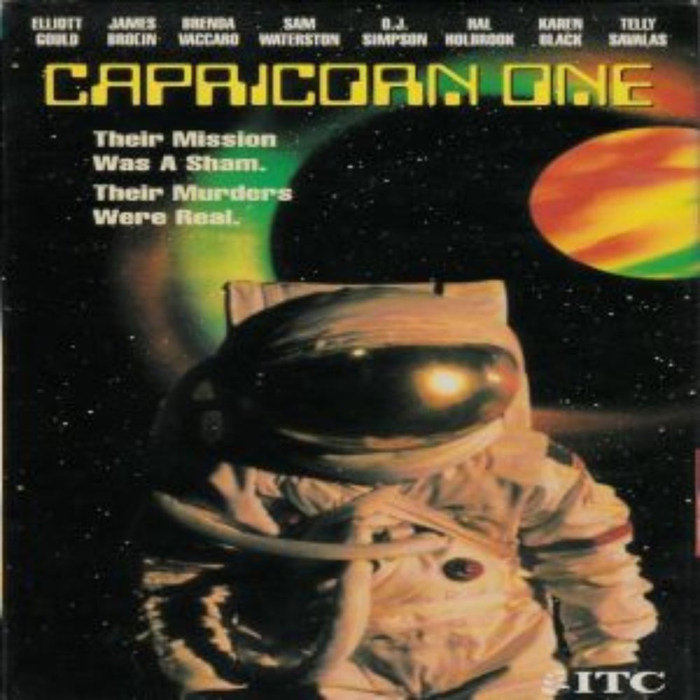 Capricorn One - 1978 Classic Sci Fi Movie - All Star Cast - VHS Format